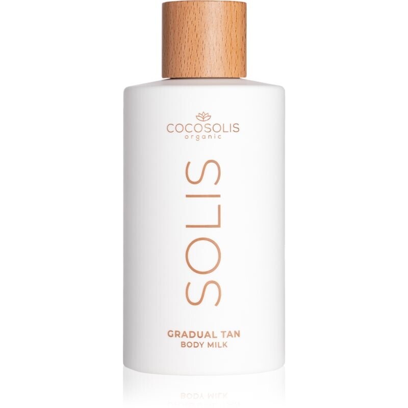 COCOSOLIS SOLIS Gradual Tan Body Milk gradual self-tanning lotion with aroma Caramel Latte 200 ml