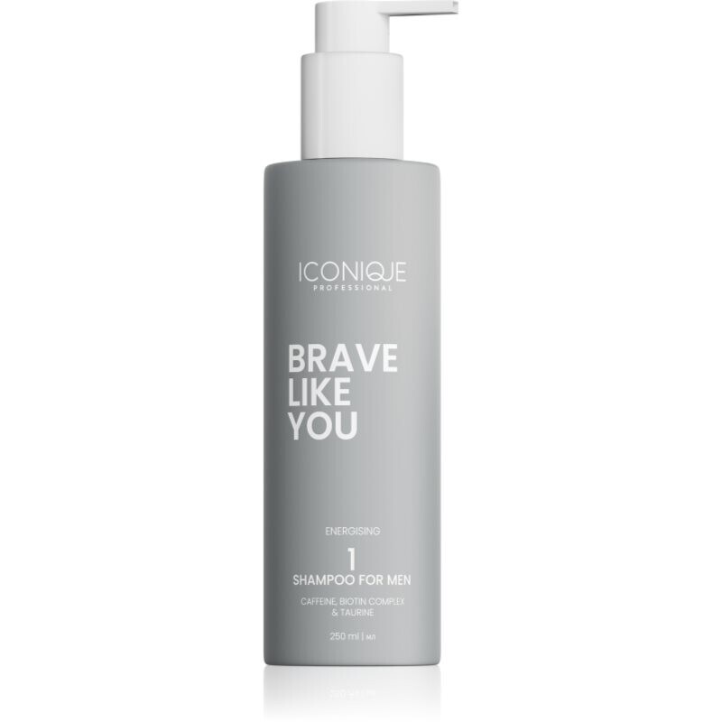 ICONIQUE Professional BRAVE LIKE YOU Energising Shampoo energising shampoo for men 250 ml
