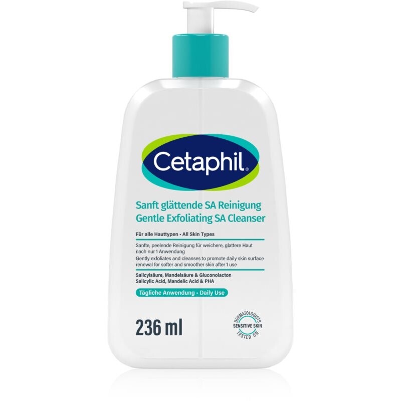 Cetaphil Gentle Exfoliating SA Cleanser light exfoliating gel for all skin types 236 ml