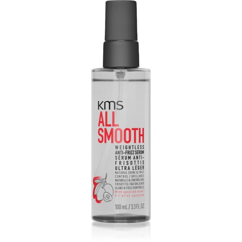 KMS All Smooth Weightless Anti-frizz Serum gentle serum to treat frizz 100 ml