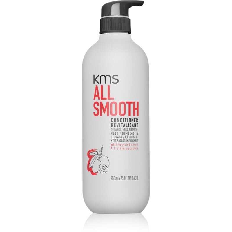 KMS All Smooth Conditioner smoothing conditioner for thick, coarse and dry hair 750 ml