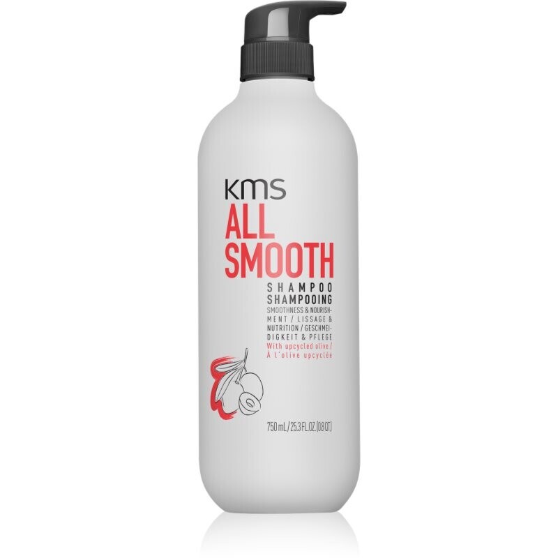KMS All Smooth Shampoo smoothing shampoo for thick, coarse and dry hair 750 ml