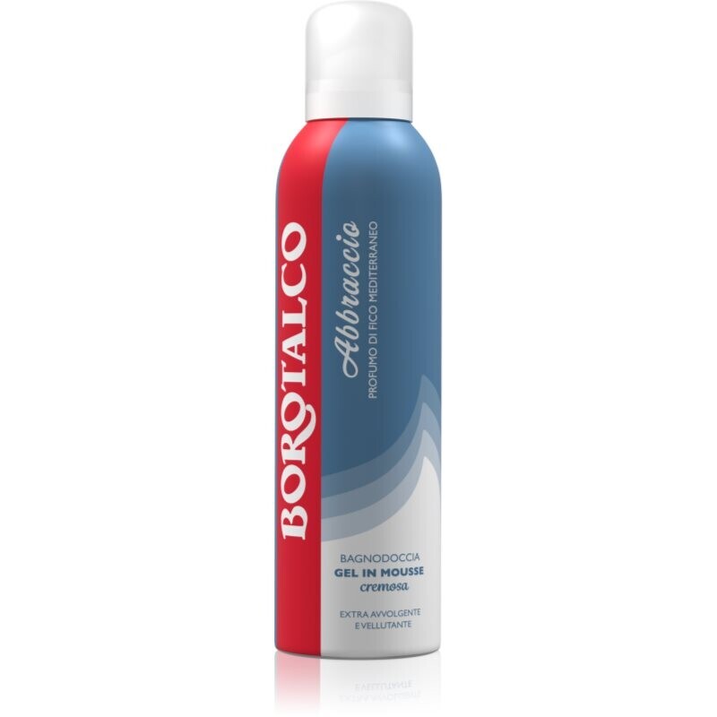 Borotalco Hug Mediterranean Fig shower foam with a refreshing effect 200 ml