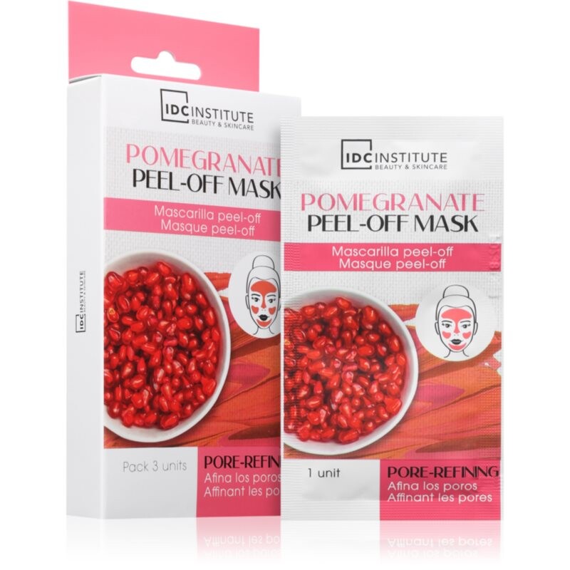IDC Institute Pomegranate peel-off mask 3x8 ml