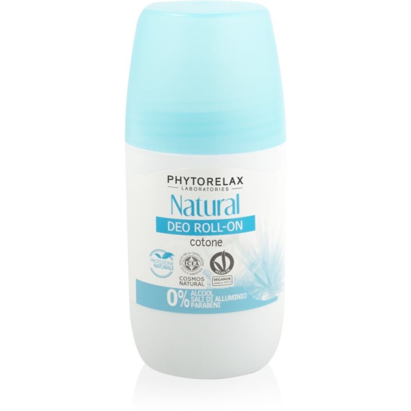 Phytorelax Laboratories Natural aluminium salt free roll-on deodorant 50 ml
