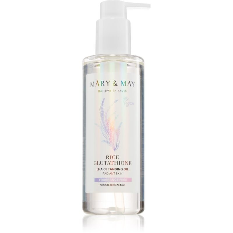 Mary&May Rice Glutathione LHA Cleansing Oil gentle cleansing oil with an exfoliating effect 200 ml