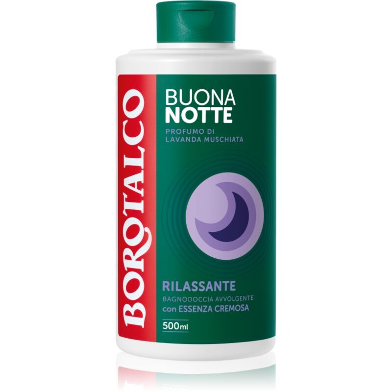 Borotalco Good Night Relaxing shower gel for better sleep fragrance Musk Lavender 500 ml