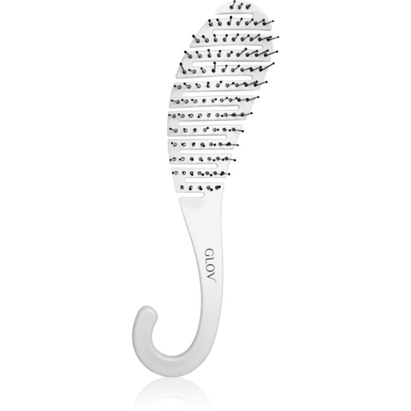 GLOV HangTight Brush Detangling Hook Brush flat brush for hair 1 pc