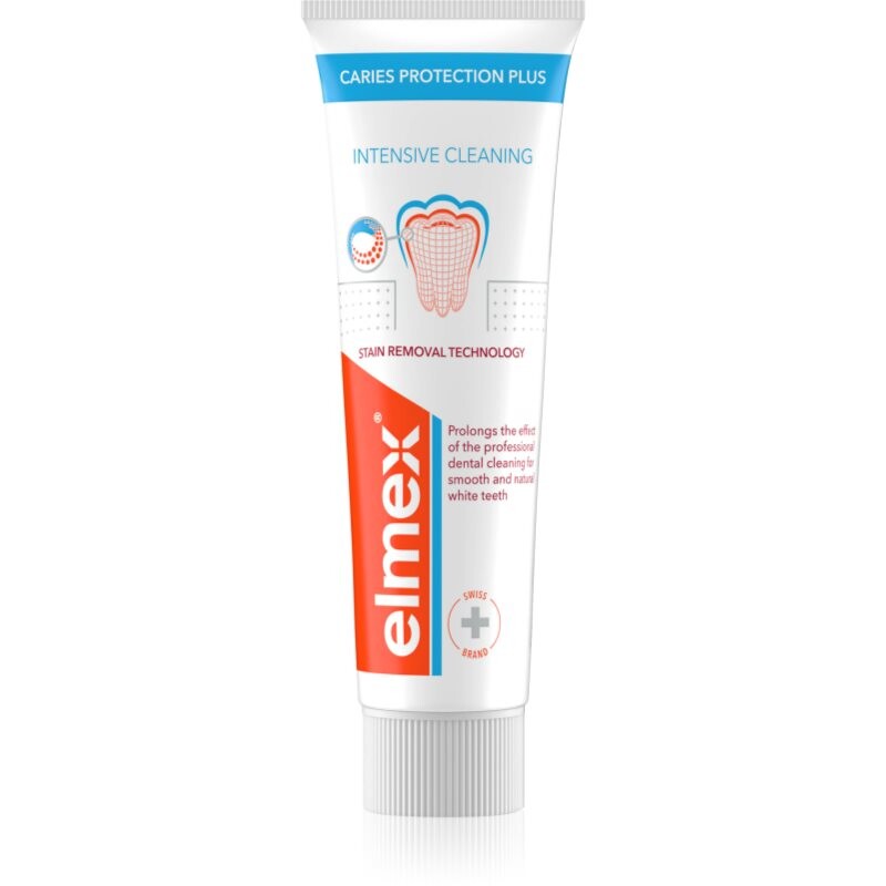 Elmex Caries Plus Intensive Cleaning whitening toothpaste for complete dental care 50 ml