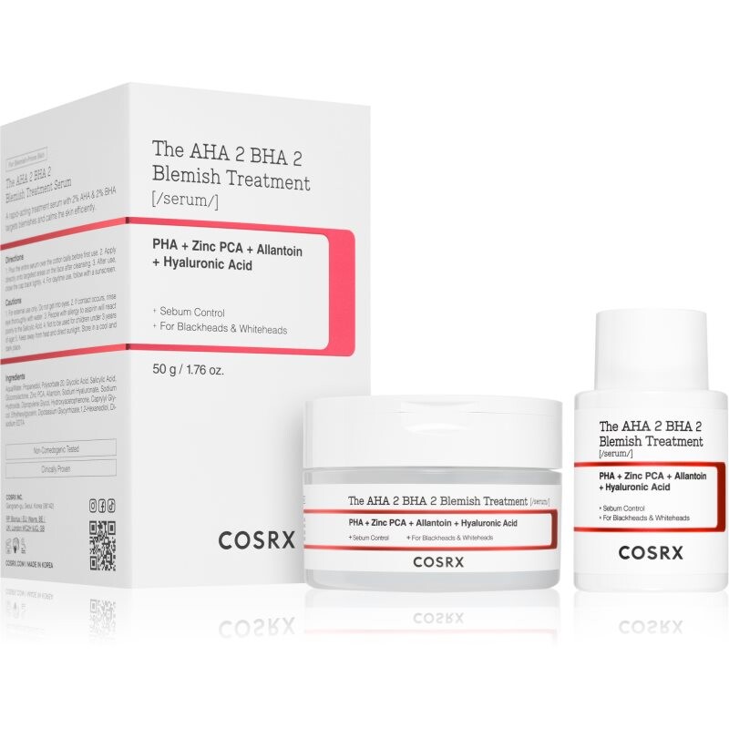 Cosrx The AHA 2 BHA 2 Blemish Treatment Serum topical acne treatment 50 g