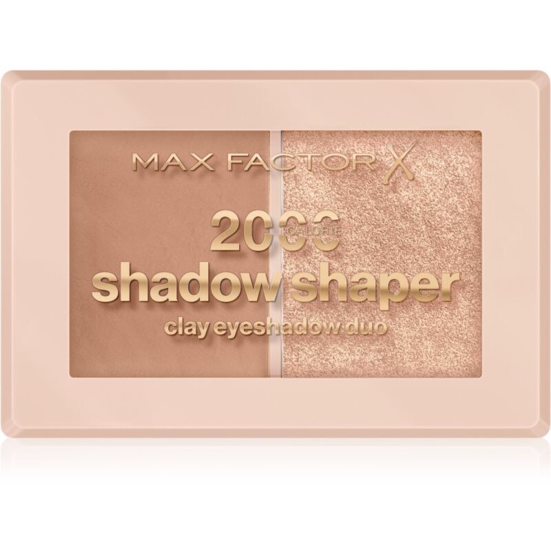 Max Factor 2000 Calorie Shadow Shaper duo eye shadow shade 020 Bronze Glaze 4 g