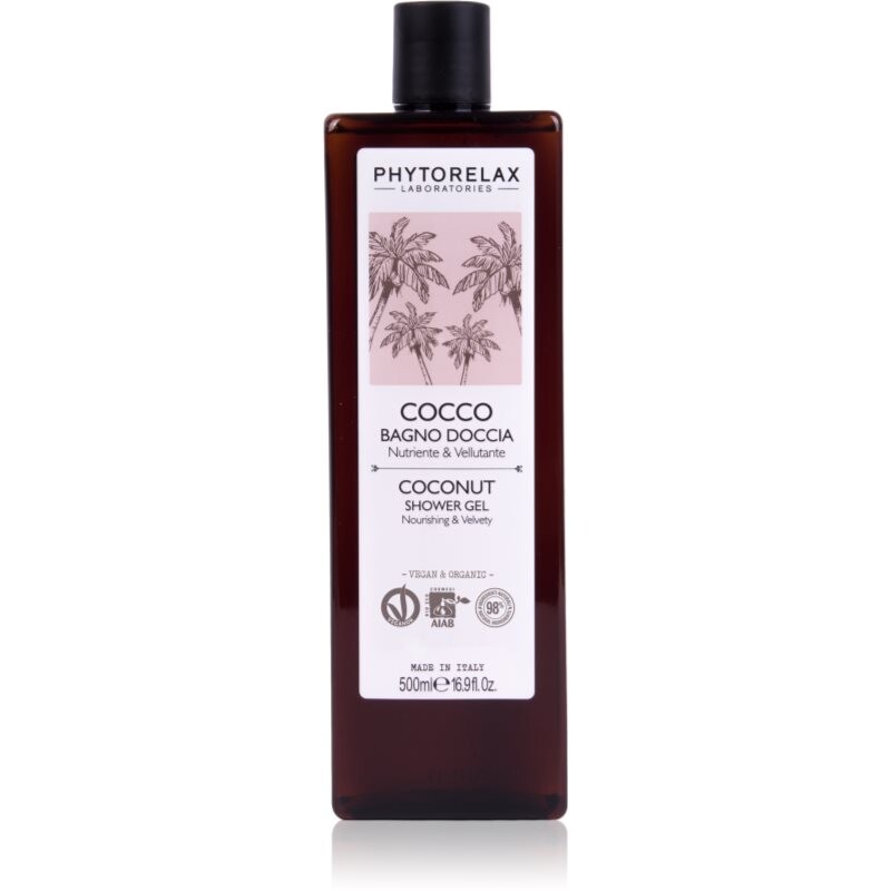 Phytorelax Laboratories Coconut nourishing shower gel 500 ml