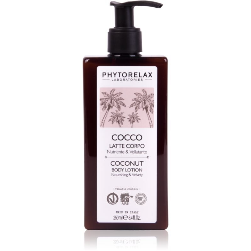 Phytorelax Laboratories Coconut nourishing body milk 250 ml