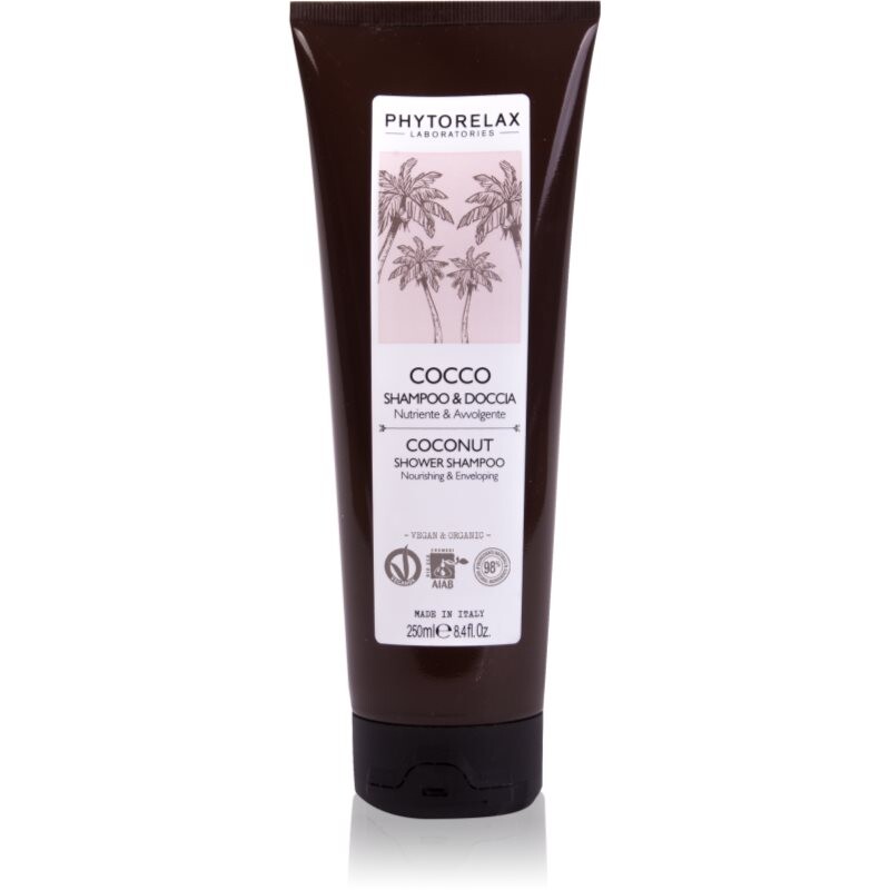 Phytorelax Laboratories Coconut 2-in-1 shower gel and shampoo 250 ml