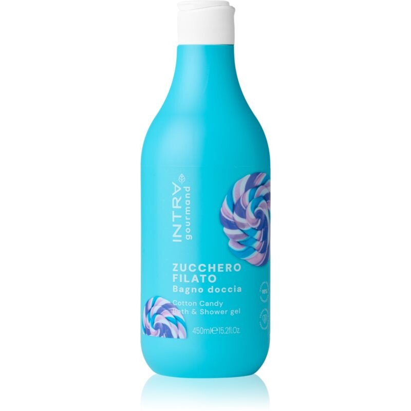 Phytorelax Laboratories Intra Gourmand Cotton Candy shower and bath gel 450 ml