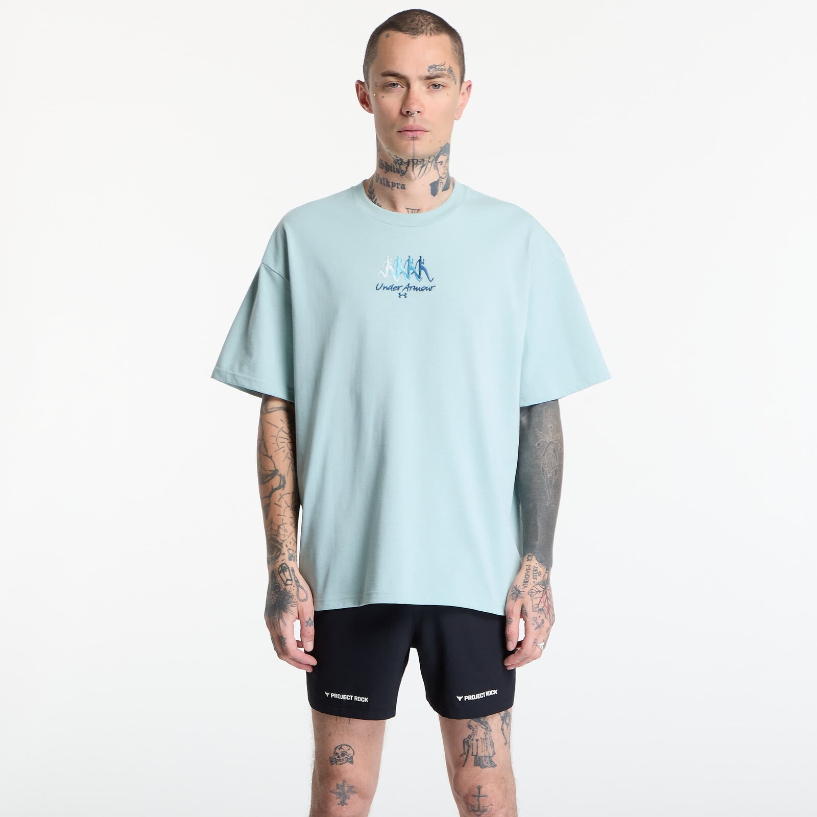 T-shirt Under Armour M HWT FITNESS EXPO SS Blue S