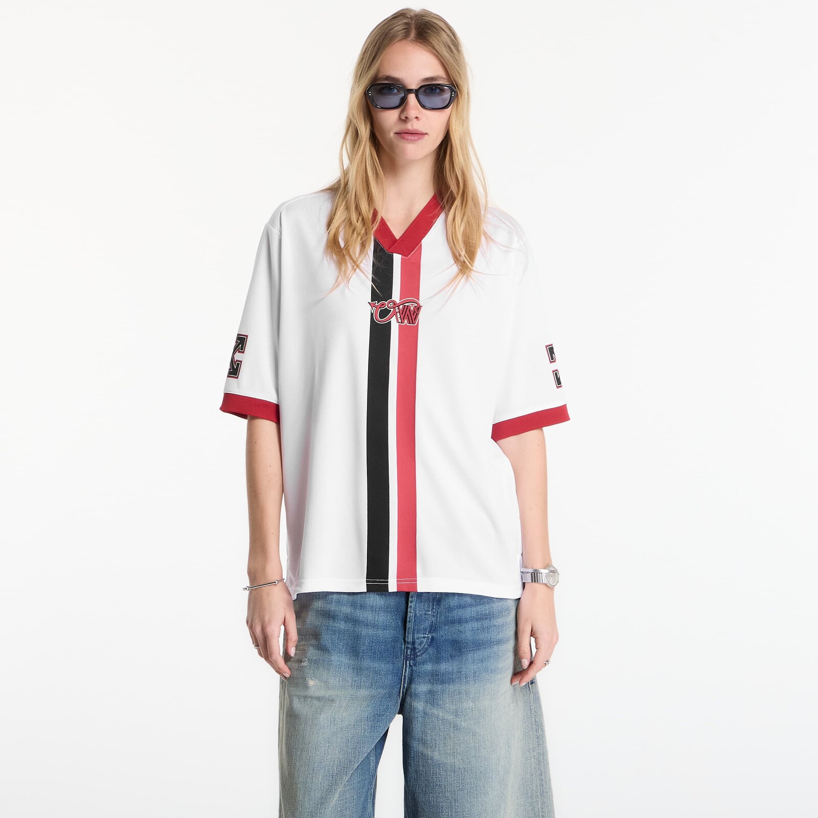 T-shirt Off-White x AC Milan Arrow Tech Tee White/ White XXL