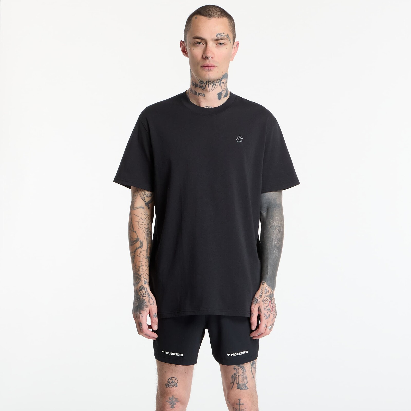 T-shirt Under Armour Curry LC Logo Tee Black S