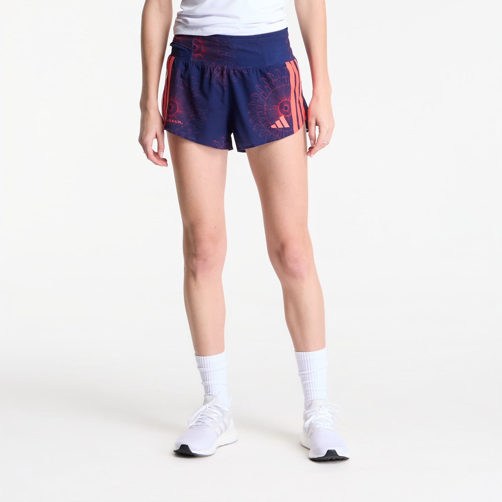 adidas Adizero Labrum Gel Pocket Shorts Dark Blue/ Lucid Red S