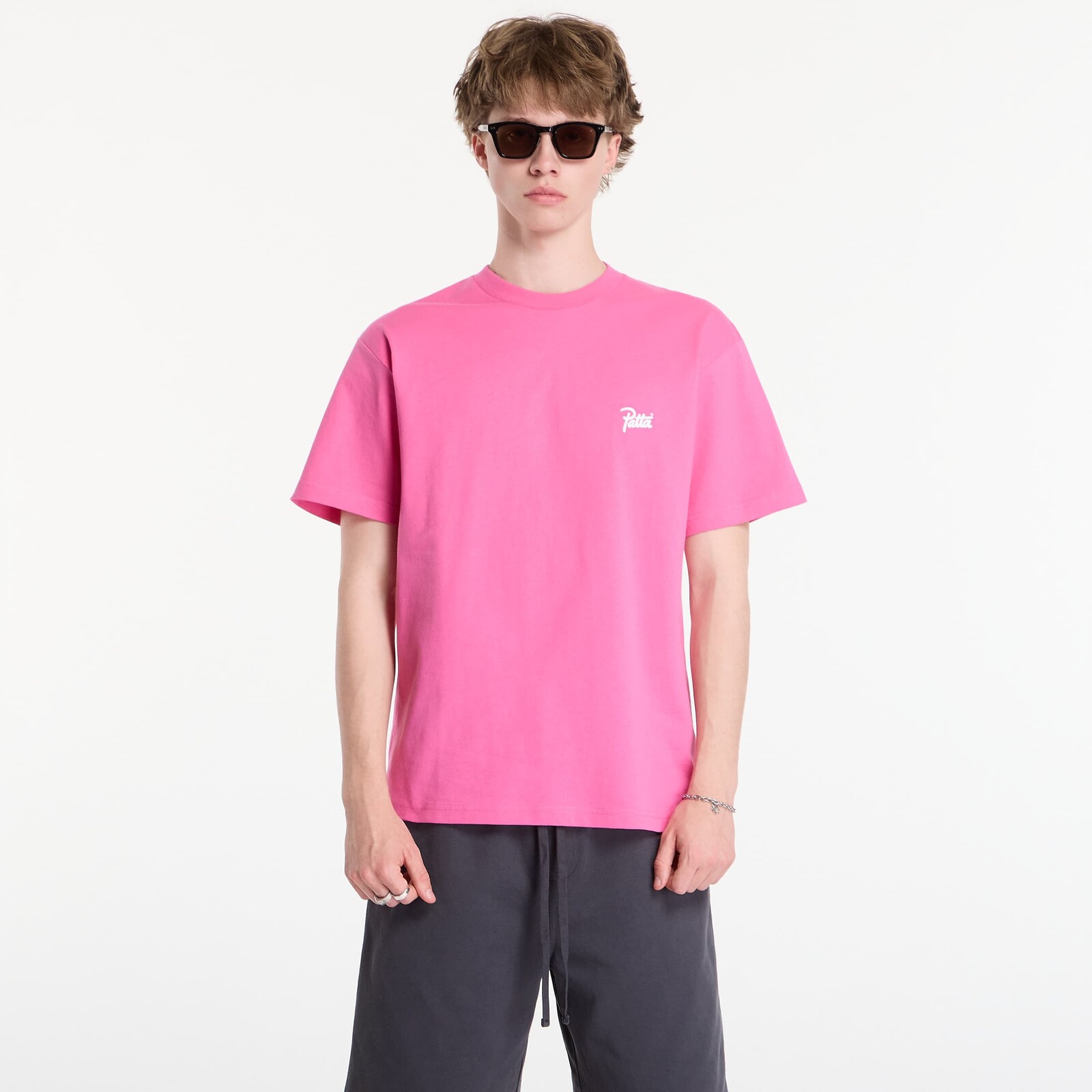 T-shirt Patta Protect Yourself T-Shirt UNISEX Ibis Rose XXL