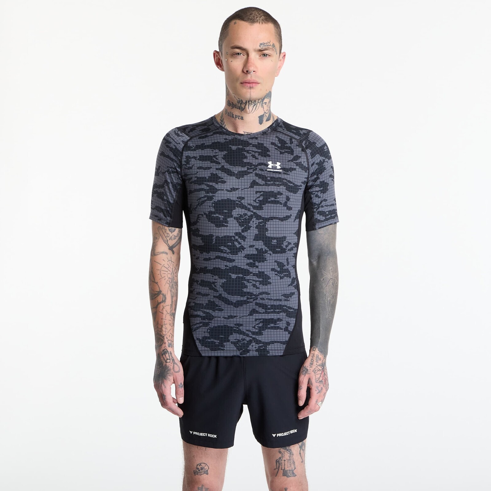 T-shirt Under Armour HG Printed SS Black S
