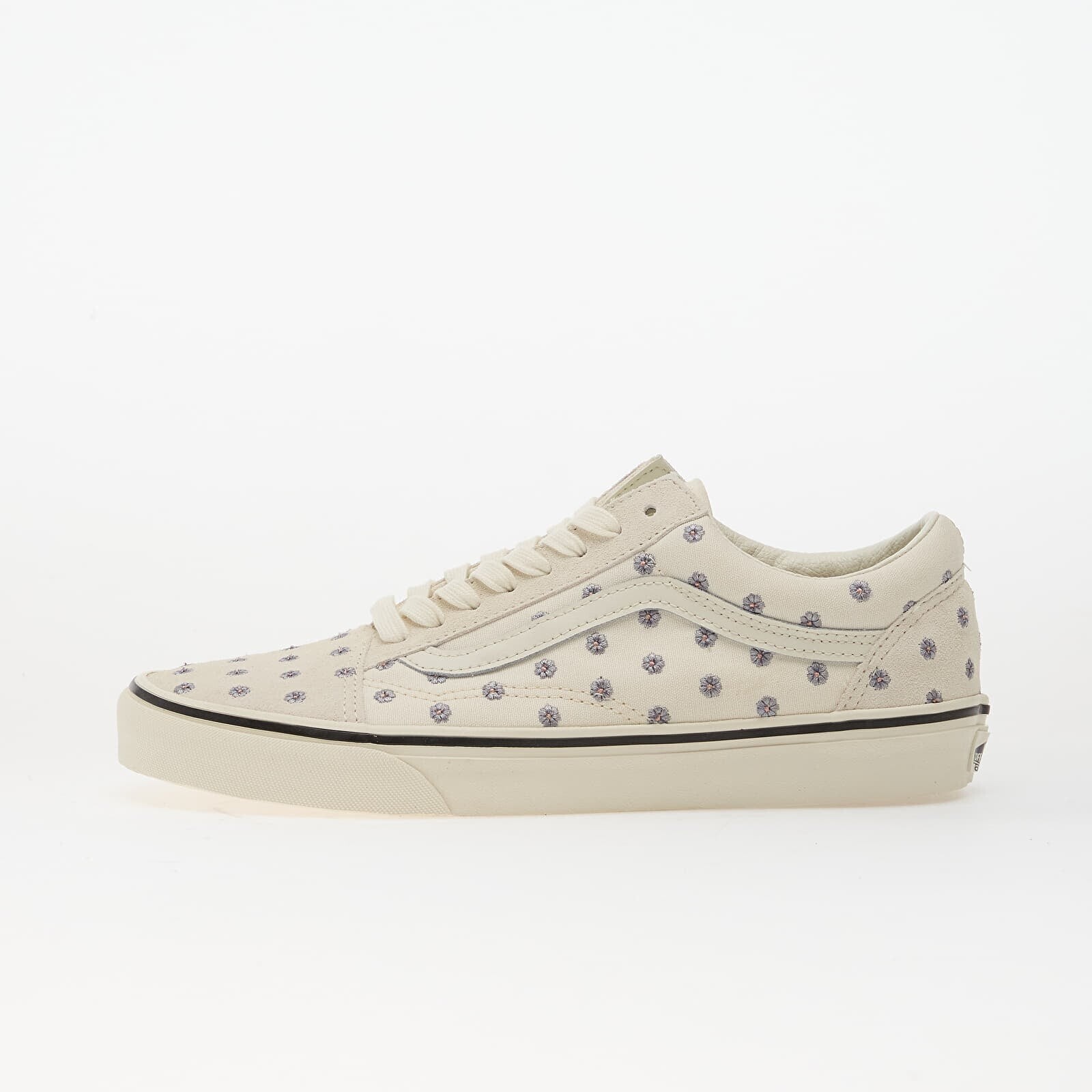 Sneakers Vans Old Skool Floral Embroidery Marshmallow UK 6.5