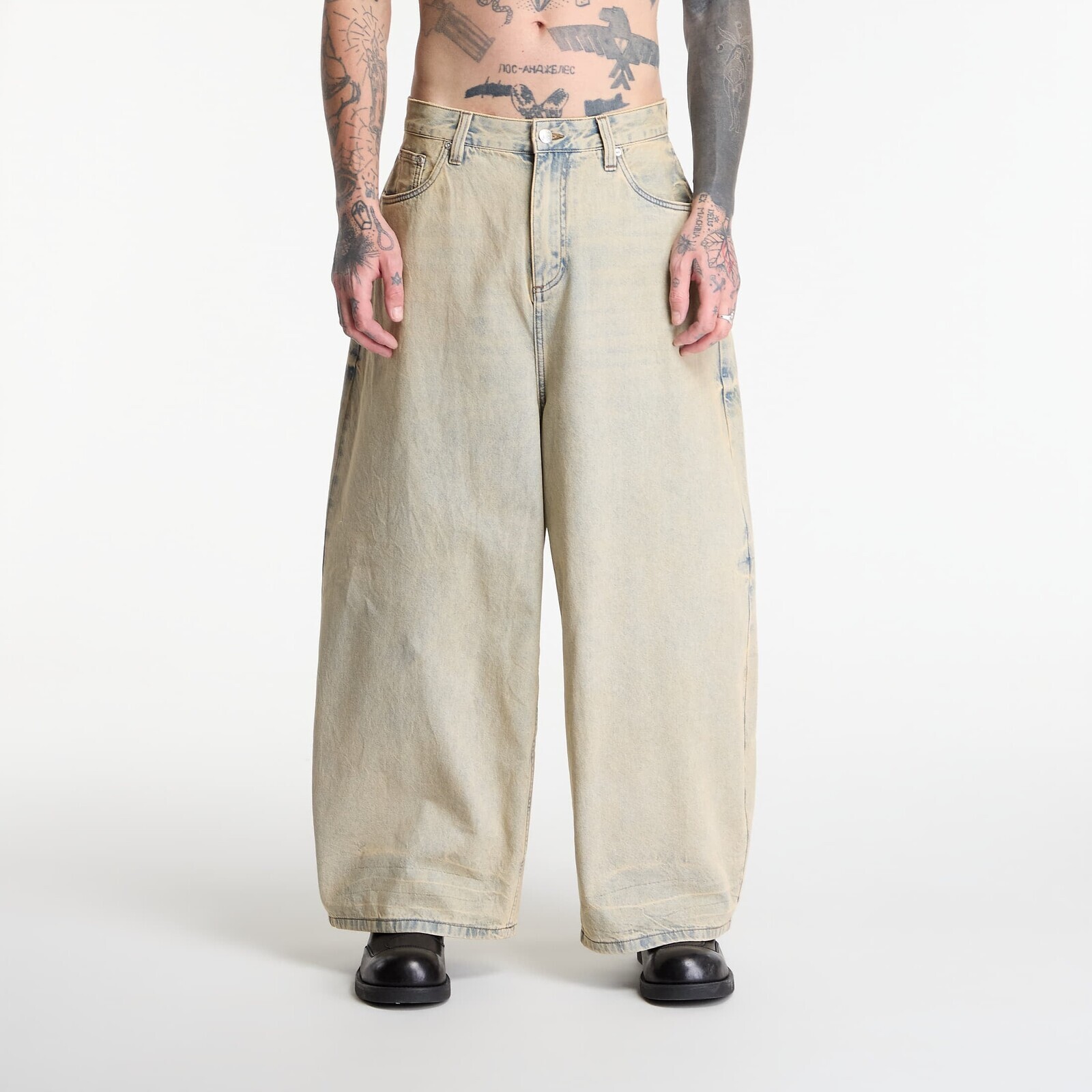 Pants MISBHV Sand Washed Balloon Denim Trousers UNISEX Sand Washed 34