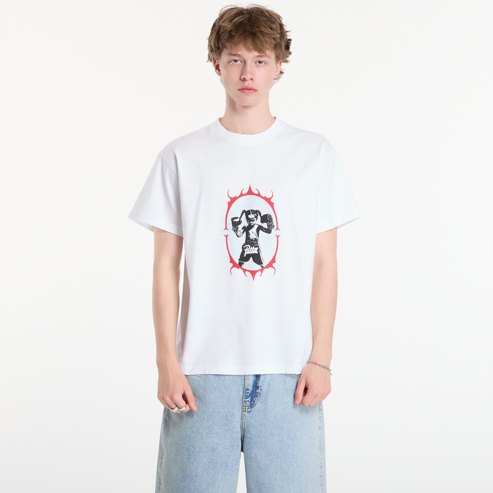 T-shirt Patta Boxing T-Shirt UNISEX White L