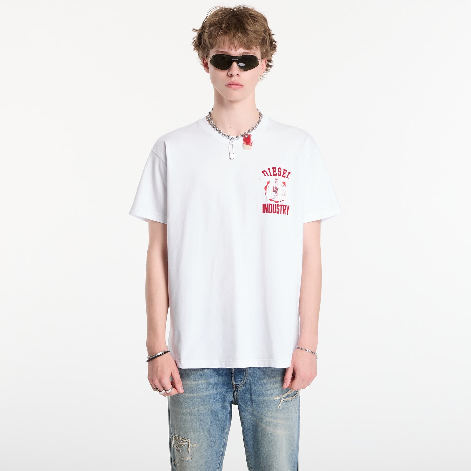 T-shirt Diesel T-Norm-V14 T-Shirt White XL