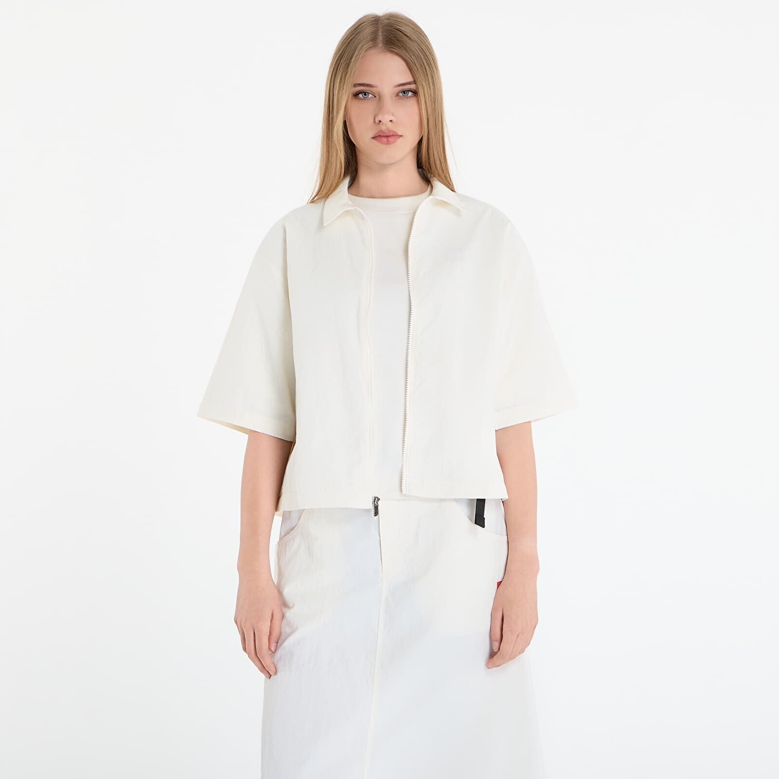Shirt The North Face Redbox Nylon S/S Shirt White Dune S