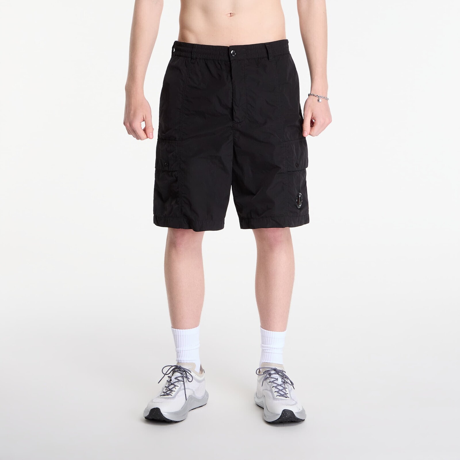 Shorts C.P. Company Chrome-R Lens Boxy Cargo Shorts Black 50