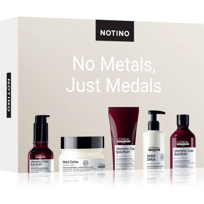 Beauty Discovery Box Notino No Metals, Just Medals set for all hair types
