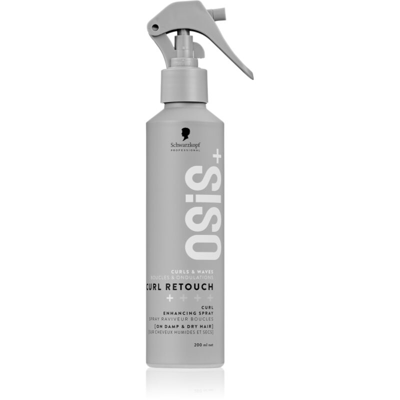 Schwarzkopf Professional Osis+ Curl Retouch hairspray for wavy and curly hair 200 ml
