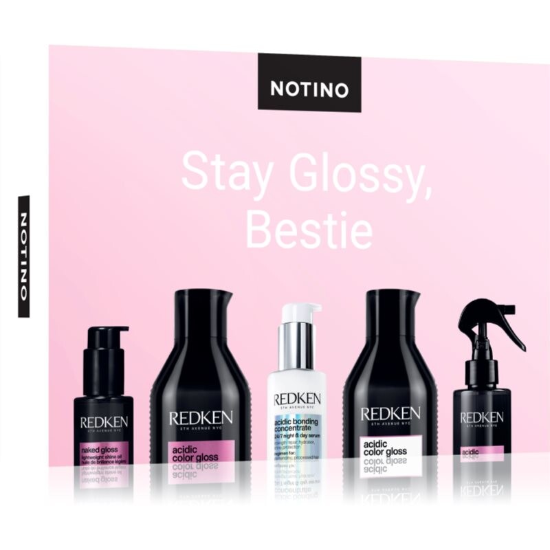 Beauty Discovery Box Notino Stay Glossy, Bestie set for all hair types
