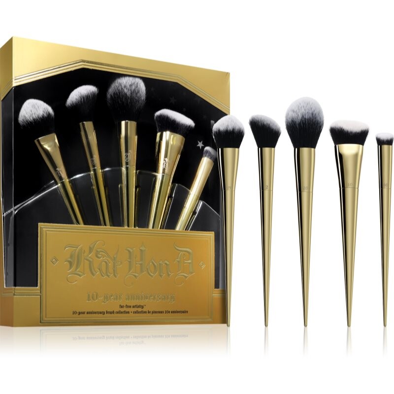 KVD Beauty Kat Von D 10th Anniversary brush set
