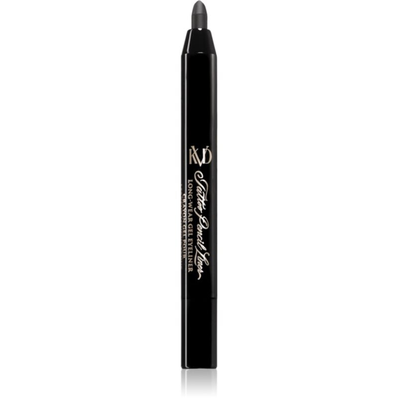 KVD Beauty Tattoo Pencil Liner waterproof gel eyeliner mini shade 10 Trooper Black 0.35 g