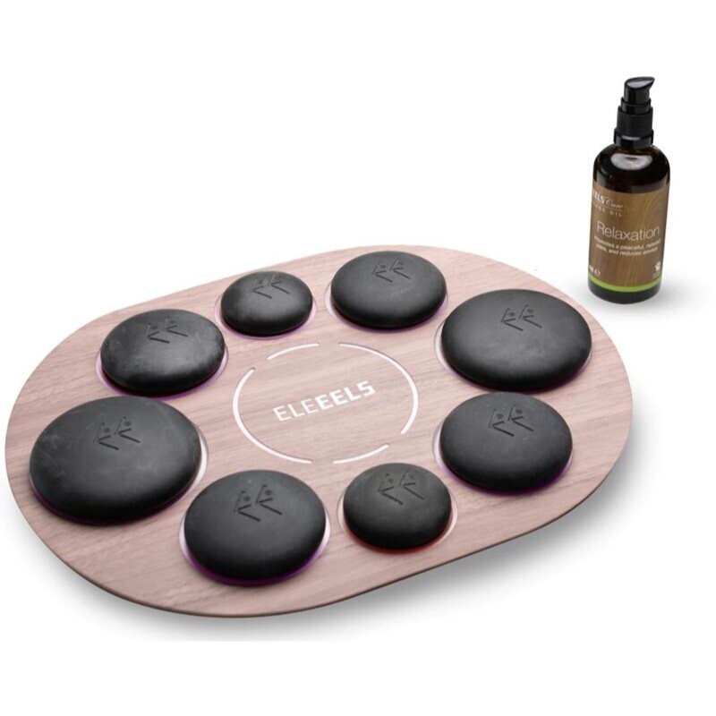 ELEEELS S1 Revival- Hot Stone Spa Collection massage aid set