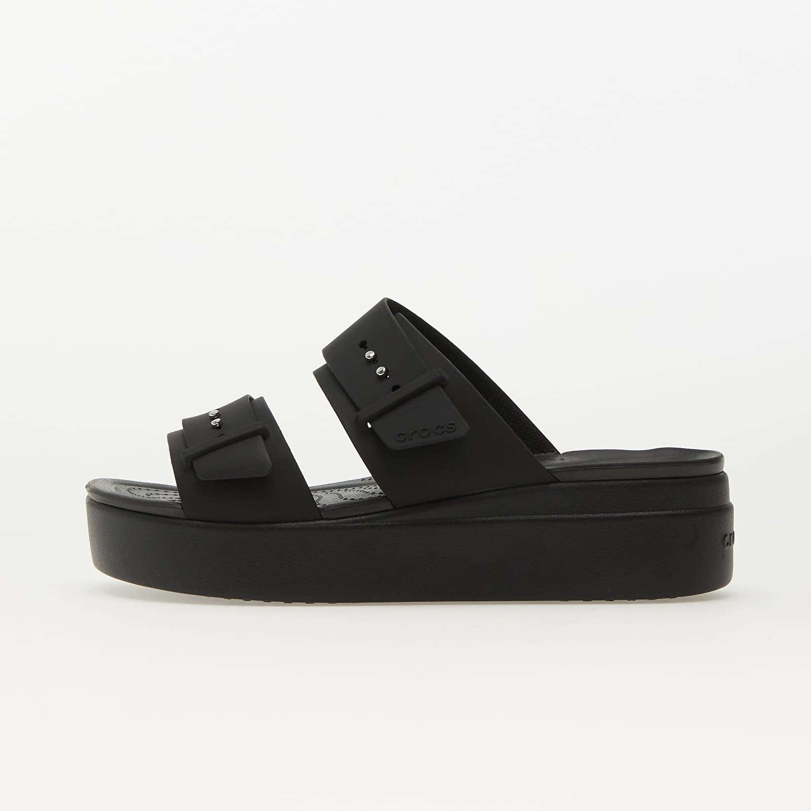 Sneakers Crocs Brooklyn Buckle Low Wedge Black UK 8