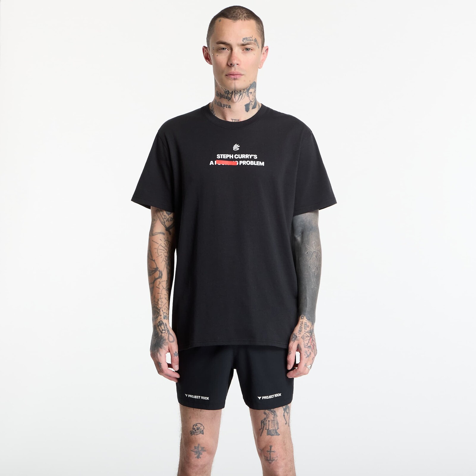 T-shirt Under Armour Curry Quote Tee Black S