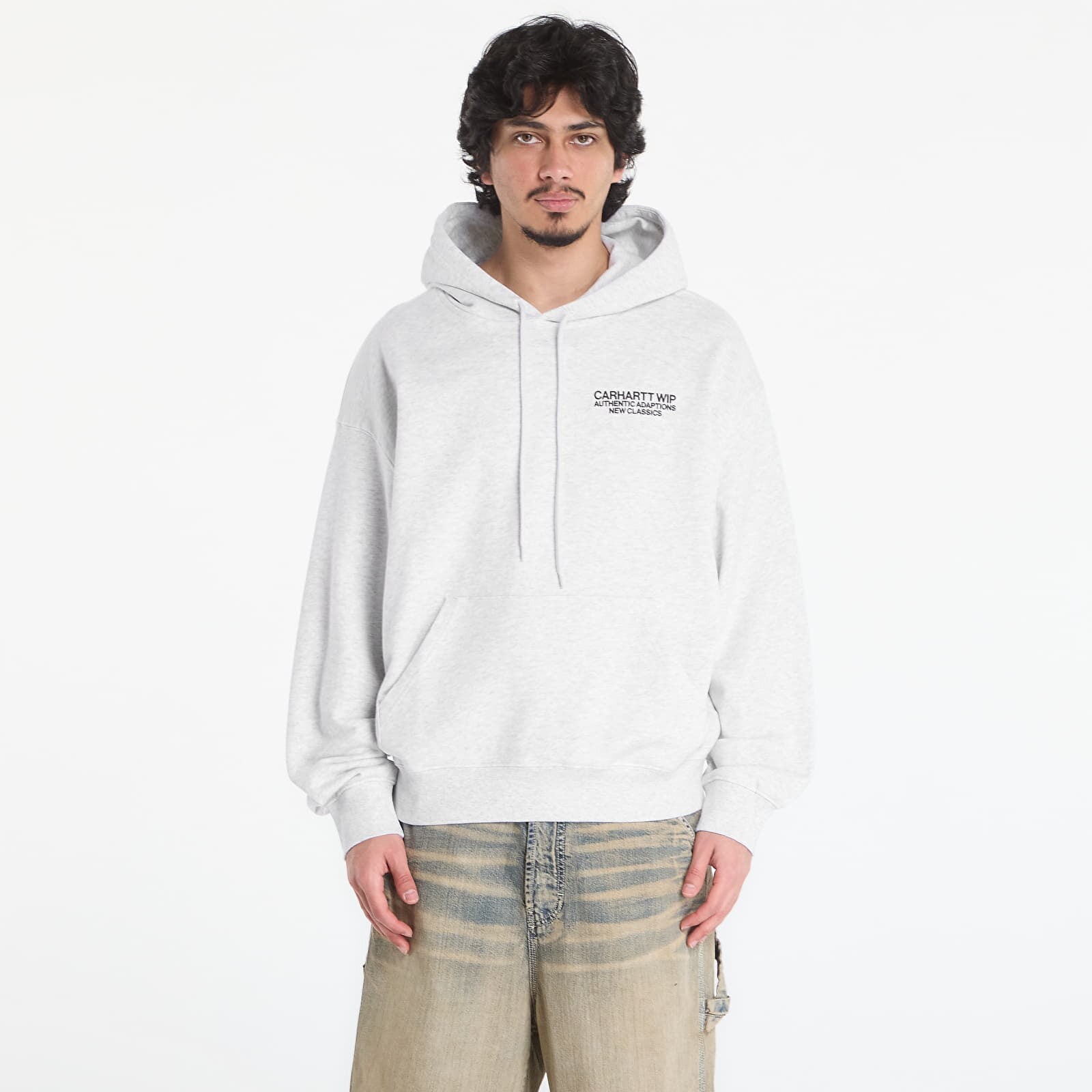 Sweatshirt Carhartt WIP Hooded Sean Hamilton Sweat UNISEX Ash Heather L