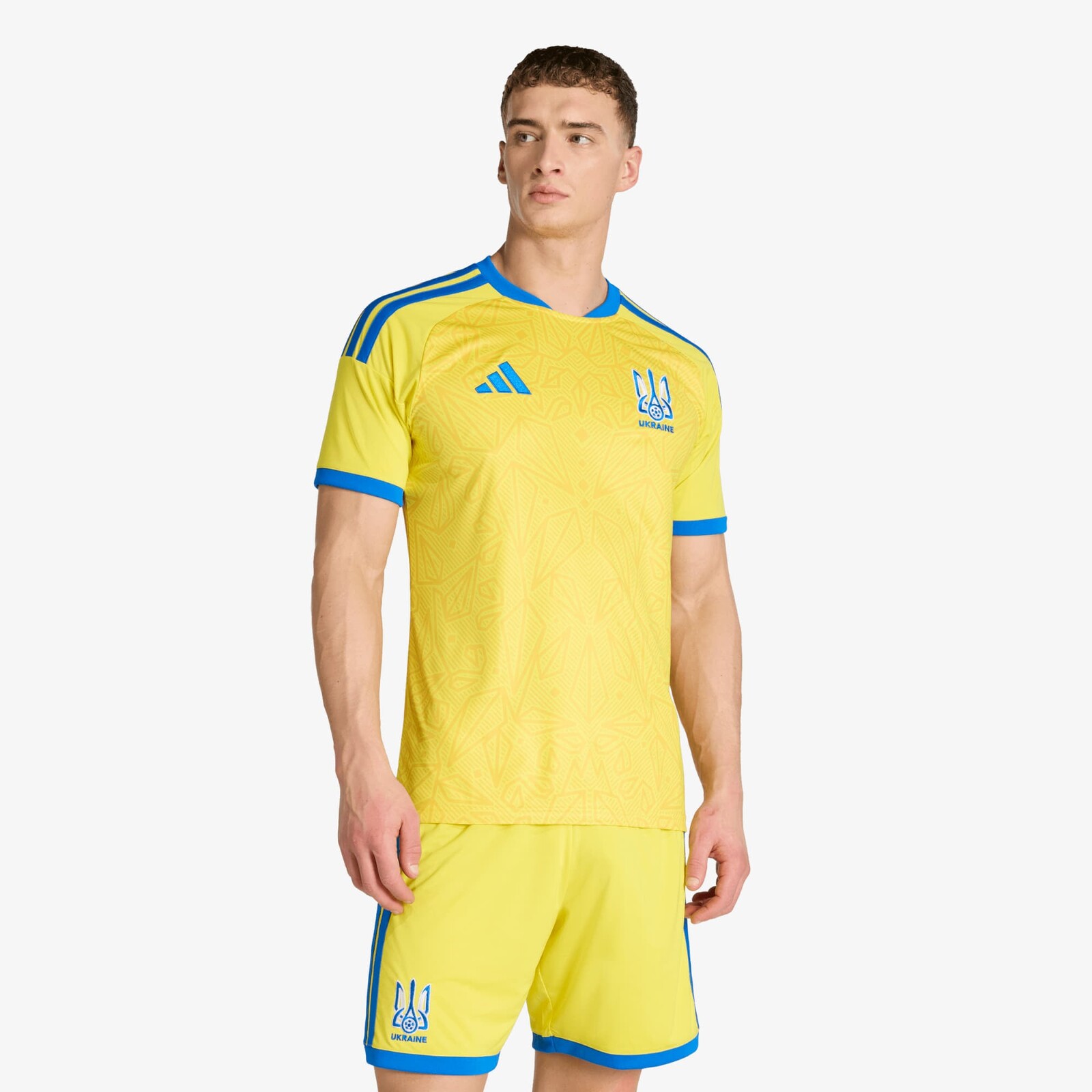adidas Ukraine 26 Home Jersey Bright Yellow XL