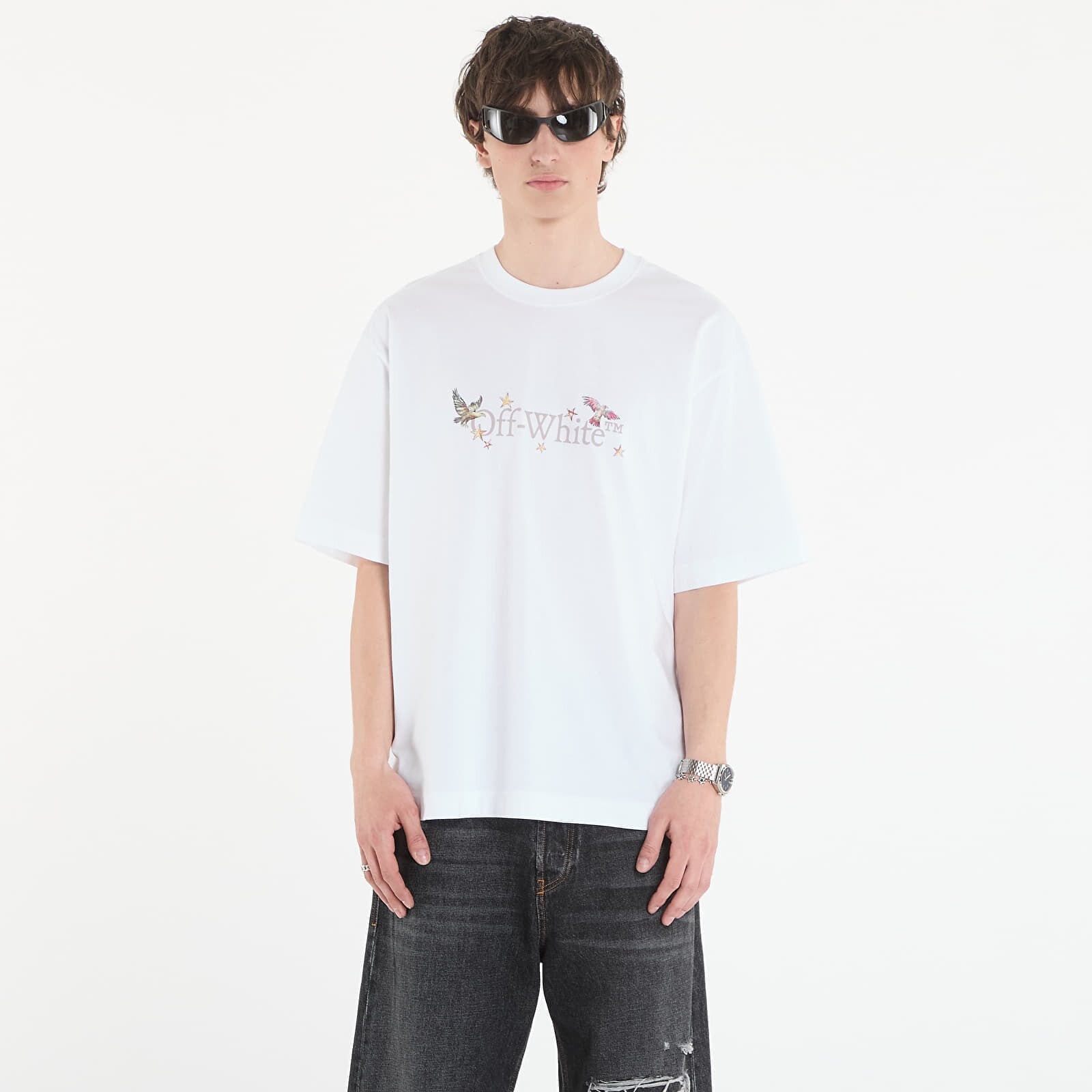 T-shirt Off-White Dream Arrow Skate S/S Tee White S