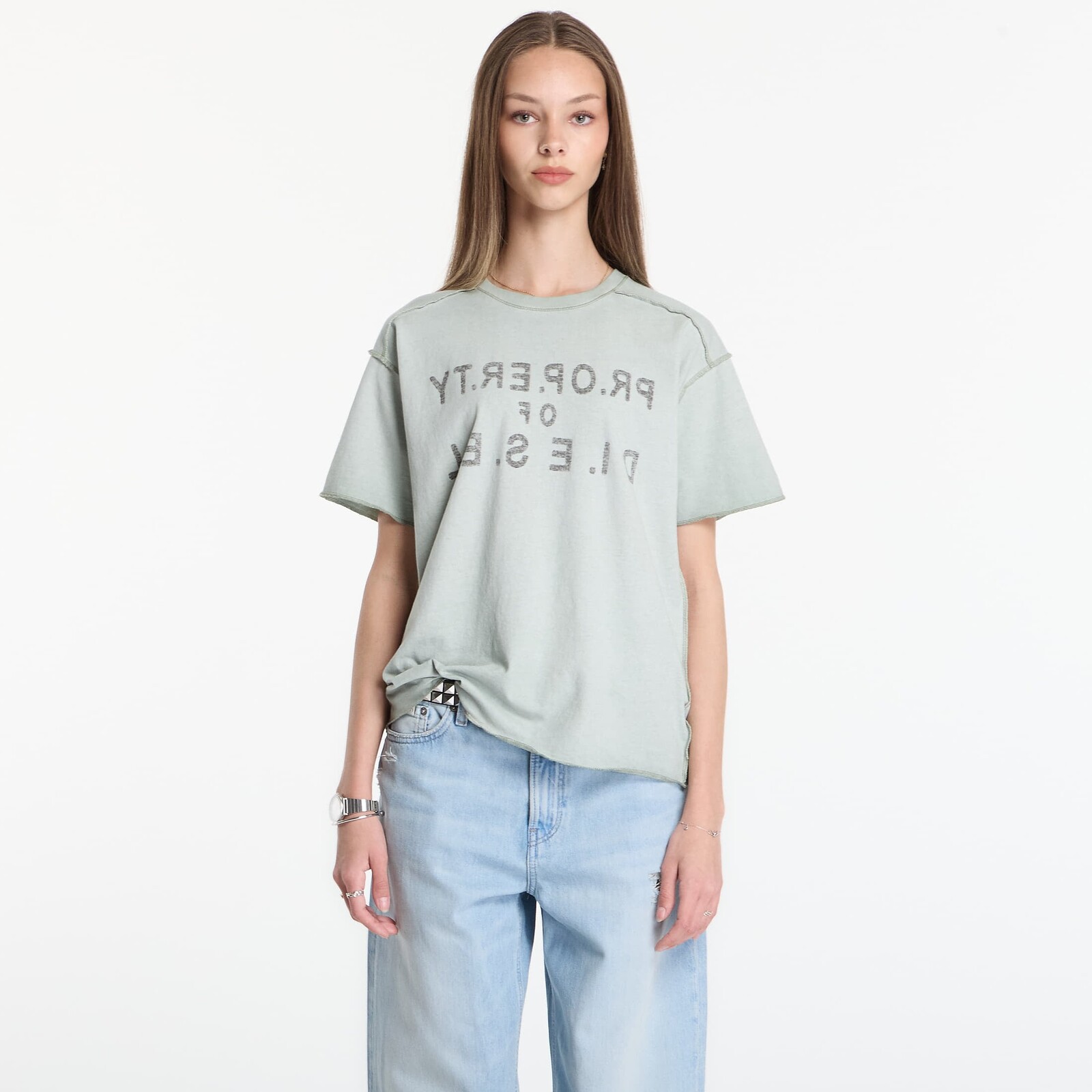 T-shirt Diesel T-Ily T-Shirt Storm Grey XS