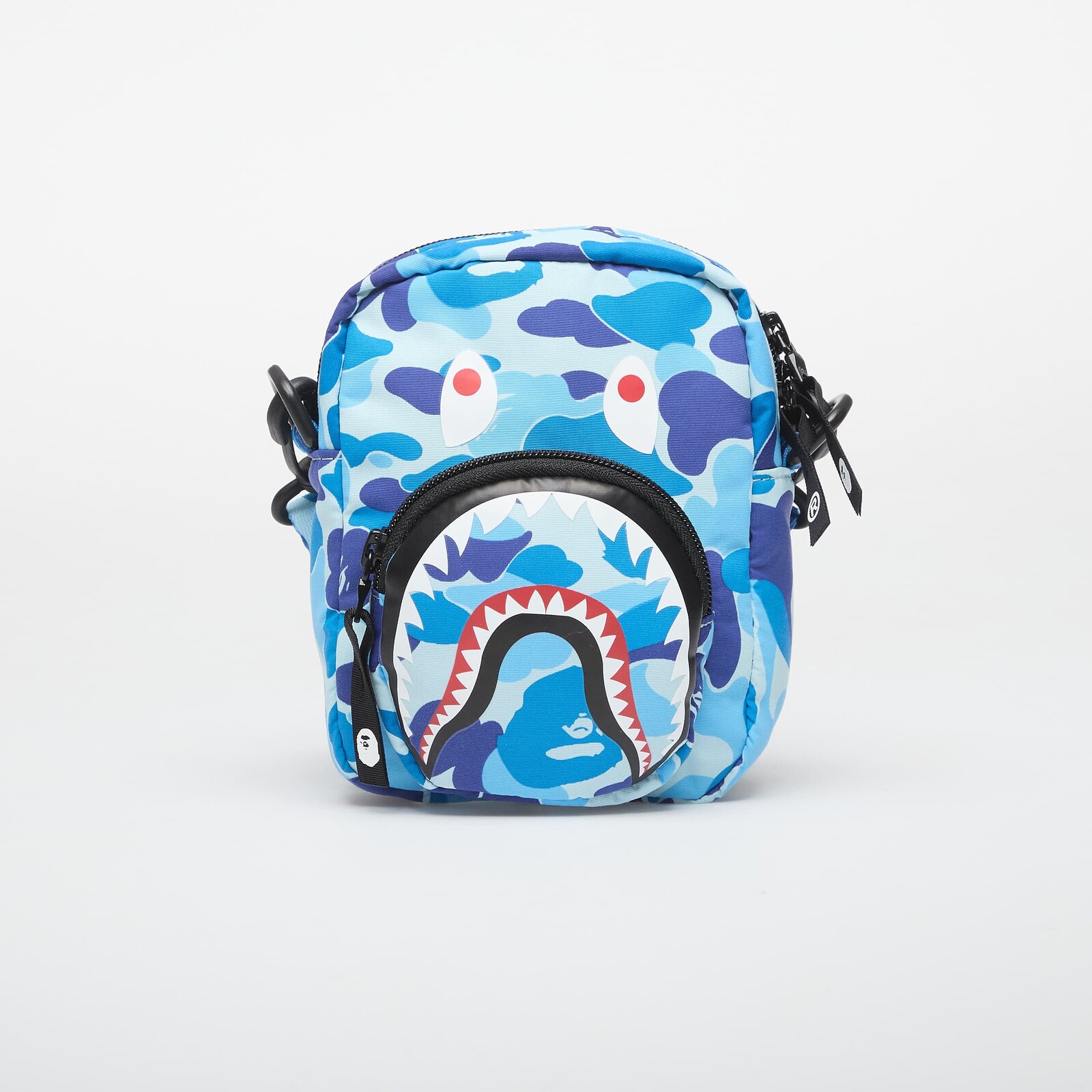 Bag A BATHING APE Abc Camo Shark Mini Bag Blue Universal