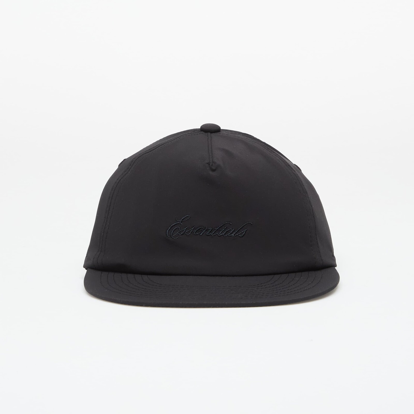 Fear of God Essentials Signature 5 Panel Hat Vintage Black M/L