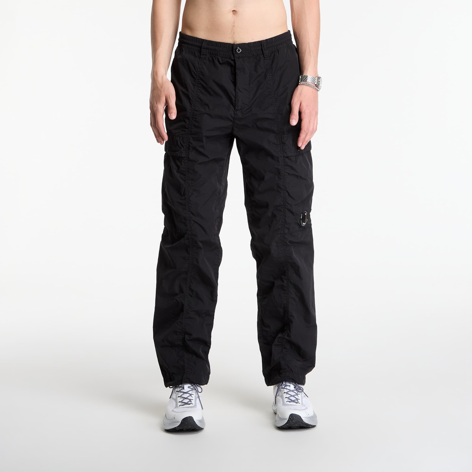Pants C.P. Company Chrome-R Regular Cargo Lens Pants Black 52