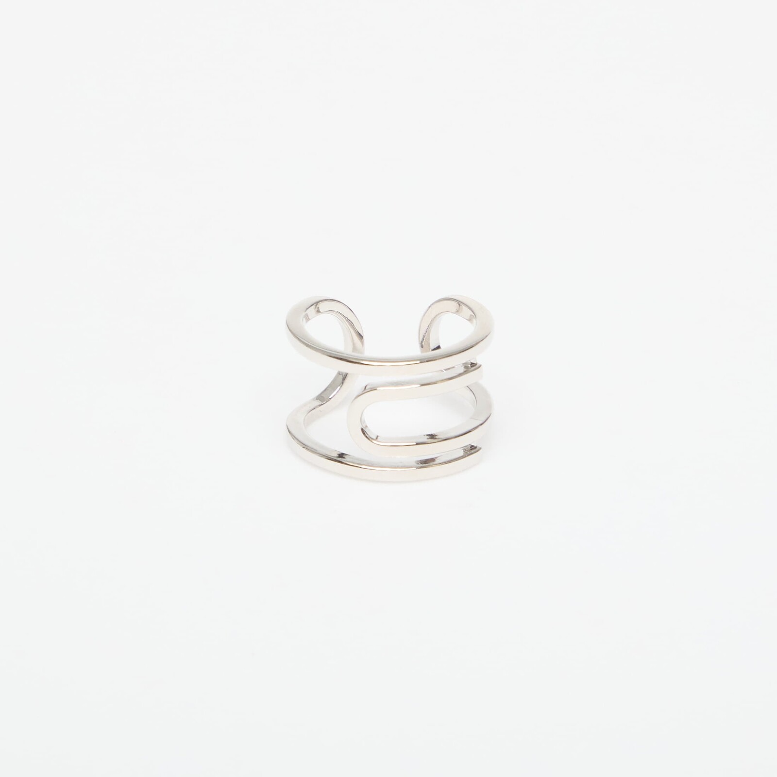 Off-White Arrow Ring Silver/ No Color 60