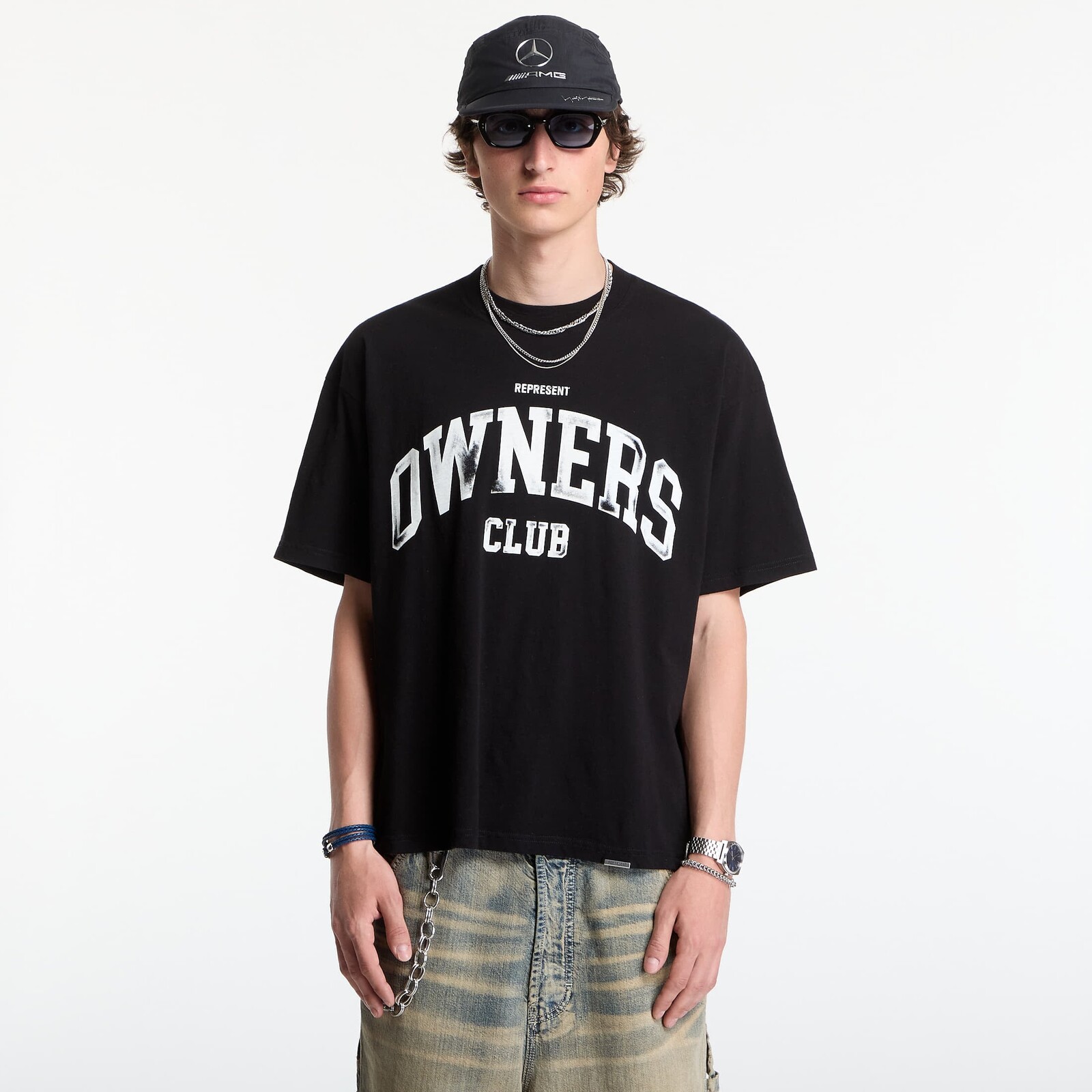 T-shirt REPRESENT Owners T-Shirt UNISEX Jet Black L