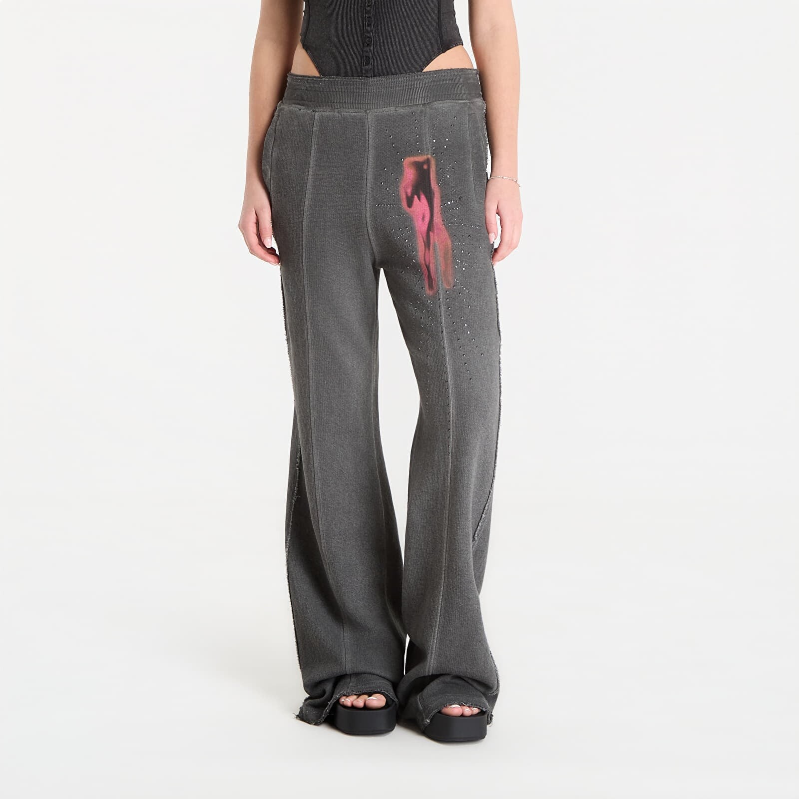 Pants Diesel P-Anta Trousers Grigio Melange S