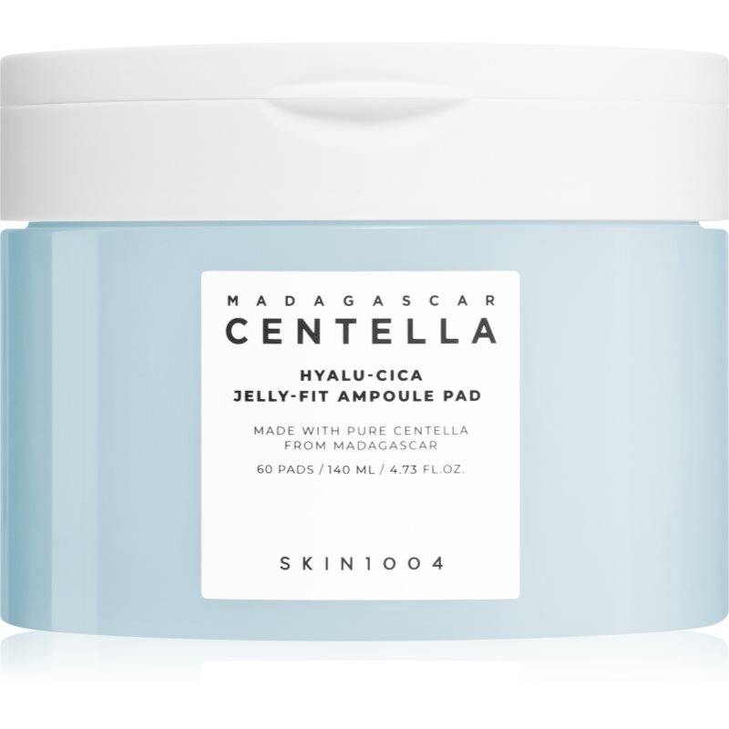 SKIN1004 Madagascar Centella Hyalu-Cica Jelly-Fit Ampoule Pad toner pads for dehydrated dry skin 60 pc